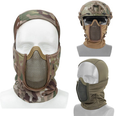 Steel, militarymask, halffacemask, Hunting