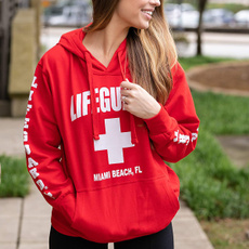 LIFEGUARD Myrtle Beach Hoodie Fashion Casual Lifeguard Sweatshirt Wish