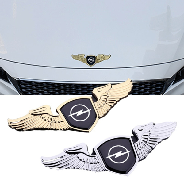 Car Hood Emblem Sticker For Opel Corsa A D E Astra H Gtc Vectra C
