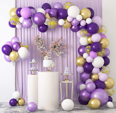 balloongarlandpurple, balloongarland, Jewelry, balloongarlandmermaid