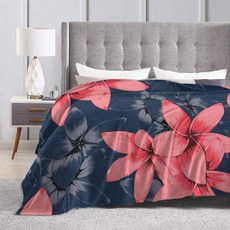 pinkpastelfrangipaniflower, Blanket, homedecorblanket, blanketforadult