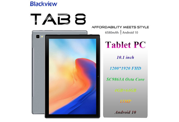 Blackview Tab 8 Tablet PC Octa Core 4GB RAM 64GB ROM Android 10.0