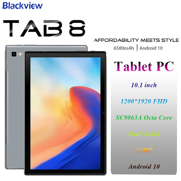 Blackview Tab 8 Tablet PC Octa Core 4GB RAM 64GB ROM Android 10.0