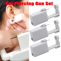 4PC/8PC New Healthy Safety Disposable Safe Sterile Nose Ear Piercing Kit  Piercing Gun Piercer Tool with Alcohol Swab Free