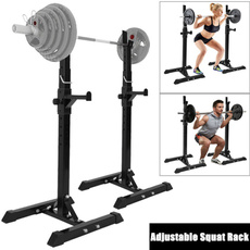 Steel, squatrack, Adjustable, weightliftingstand
