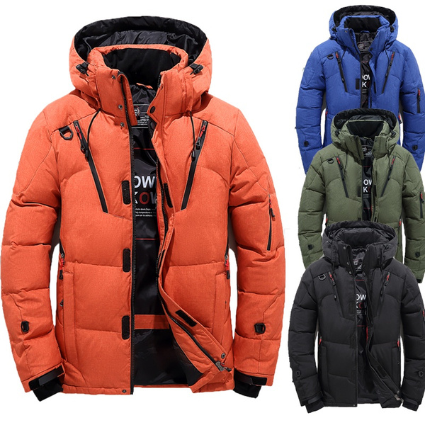 Winter Jackets for Down Jacket Cotton Slim Fit Thick Warm Chaquetas Hombre Giubbotto Uomo Hooded Snow Parka Clothing Hoodies for Men Colorful | Wish