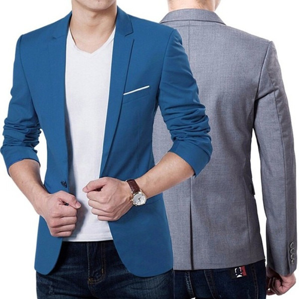 Korean slim fit on sale jacket