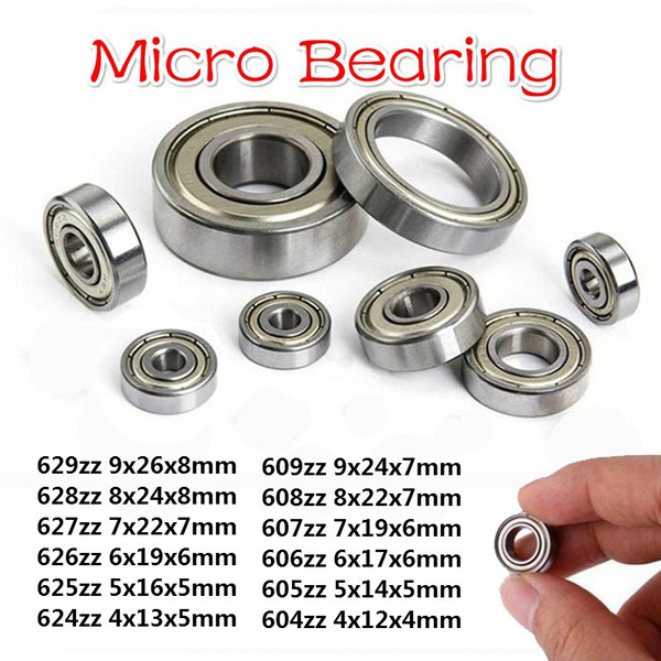 10pcs NEW 8x24x8mm 628zz Metal Shielded Ball Bearing Bearings 