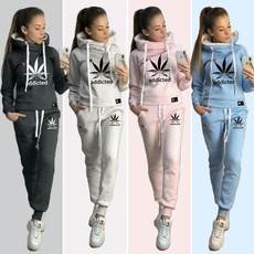 Women Pants, 2pieceset, Fashion, pullover hoodie