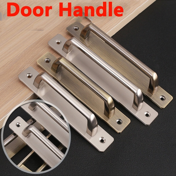 Modern Minimalist Bronze Sliding Door Handle Wish