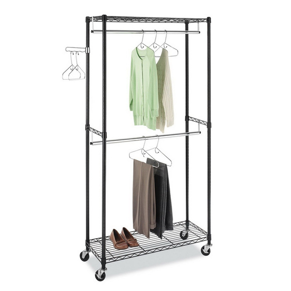 2 tier closet organizer hot sale