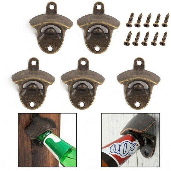 5x Vintage Bronze Wall Mounted Wine Beer Bottle Cap Opener Bar Home Accessories Wish - Antique Wall Mounted Wine Bottle Opener 5x Vintage Bronze Wall Mounted Wine Beer Bottle Cap Opener Bar Home Accessories Wish - Antique Wall Mounted Wine Bottle Opener