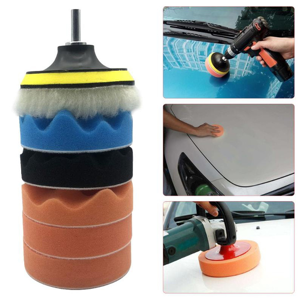 Car Polishing Pad M14, Polishing Kit Drill, Drill Buffing Kit