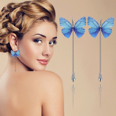 butterfly, charmearring, Fashion, Jewelry
