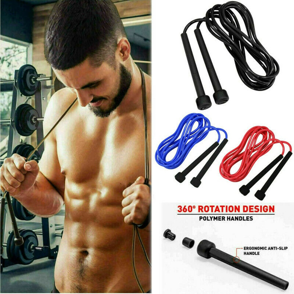Speed Skipping Rope Boxing Jumping Crossfit Weight Loss Exercise Girls Fitness 