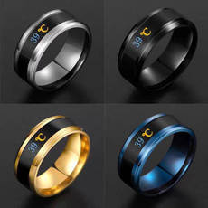 Couple Rings, Steel, stainlesssteelcolorprotection, Jewelry