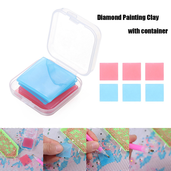 Container Drilling Mud Diamond Painting Glue Storage Box Diamond Painting Clay 