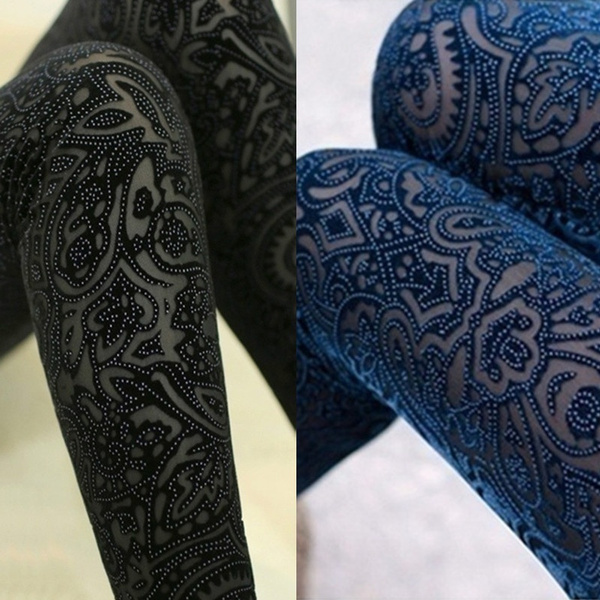 Buy Graphic pattern with flowers print Low Rise Ladies yoga running Leggings  at the best price with free shipping – Zenzzle