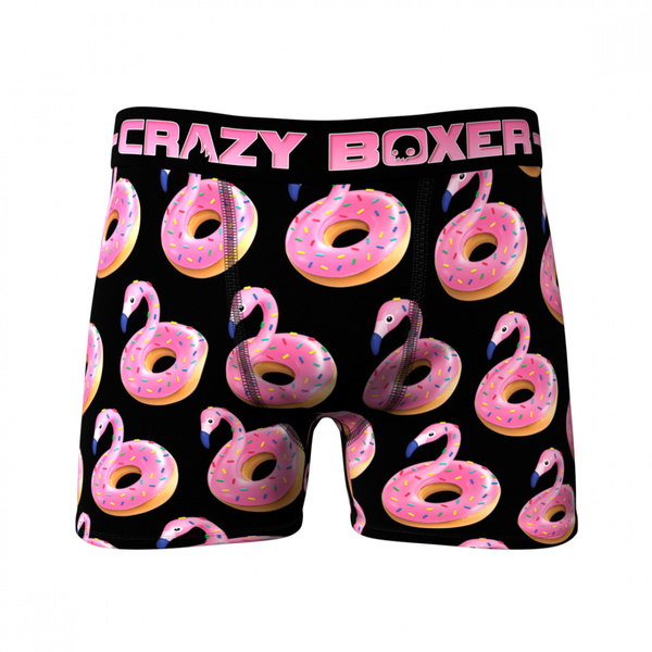 Flamingo Donuts All Over Print Men's Underwear Boxer Briefs | Wish