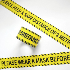 warningsticker, Masks, Stickers, wearamask