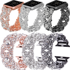 Crystal Bracelet, wristwatchstrapband, Bling, Apple
