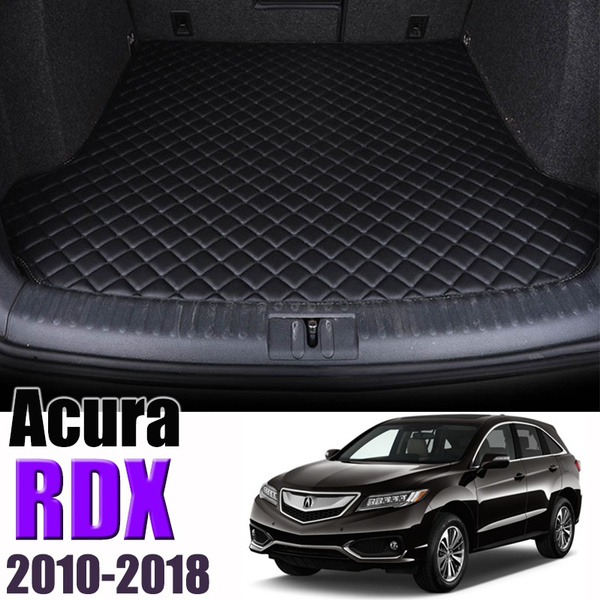 Custom Leather Car Trunk Mats For Acura RDX 20102018 Rear Trunk Floor