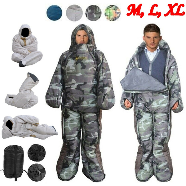 Full body on sale sleeping bag suit