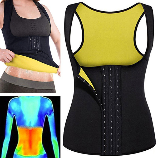 Women Sweat Sauna Body Shaper Slimming Corset Weight Loss Vest