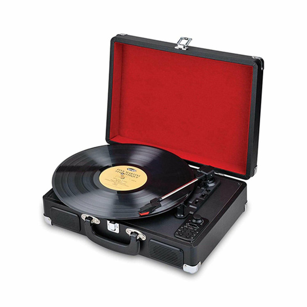 Cocoon BeatDeck Lightweight Portable Vinyl Record Player with Speakers