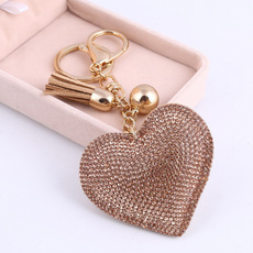 Heart, Tassels, Fashion, Key Chain