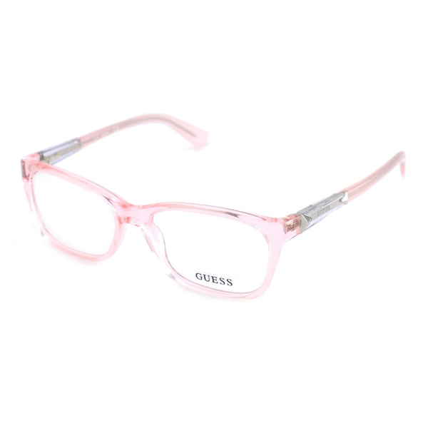 pink guess eyeglass frames