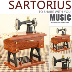Box, Fashion, musicbox, sewingmachinemusicbox