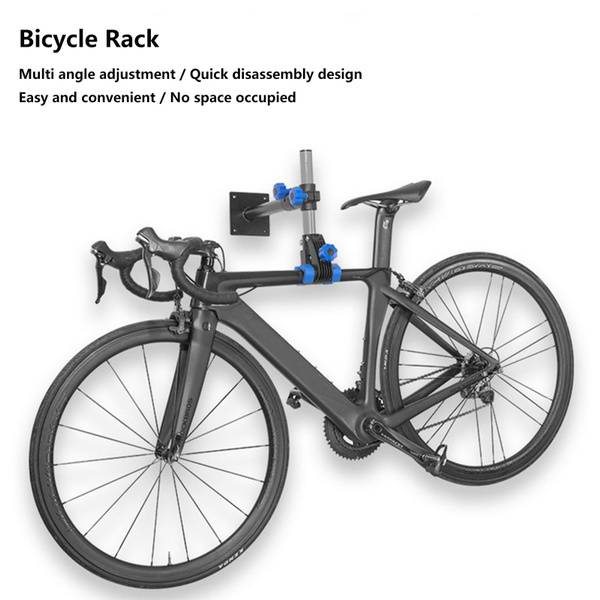 New Bench Mount Bike Repair Stand Bicycle Rack Workstand Space Saving
