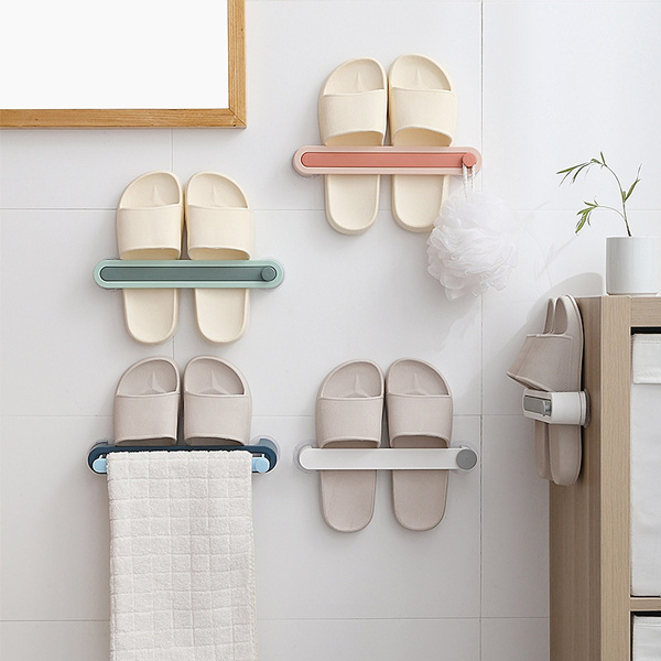 Wall-Mounted Shoe Rack