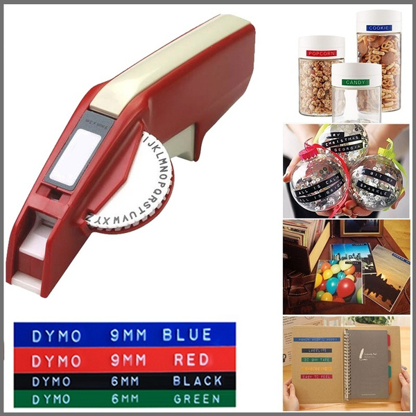 Manual Label Maker for 6/9mm Embossing Label Tapes for 3D Embossing