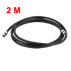 20M 65Ft Cable Coax Coaxial HD Satellite Dish TV Antenna Wire Metric F  Connector