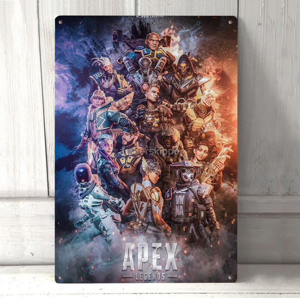 APEX LEGENDS POSTER - SERIES 2 Metal Print Metal Poster Products