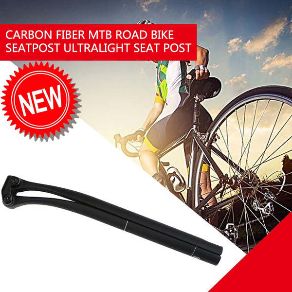Carbon Fiber MTB Road Bike Seatpost Ultralight Seat Post 31.6/30.8/27.2mm*330mm 