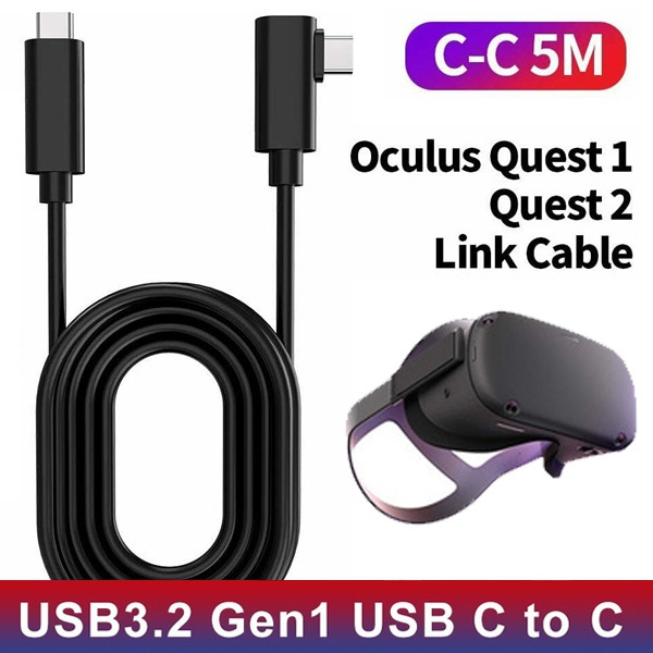 For Oculus Quest 2 Link Cable USB Type C for Oculus Link 5m 16ft Data  Transfer