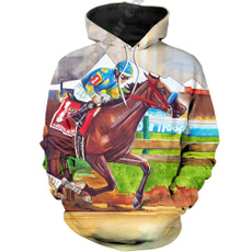 Funny, horse, Fashion, Hoodies