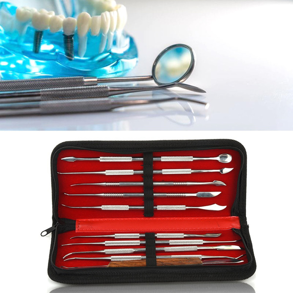 10Pc Dental Spatula Plaster Knife Practical Stainless Steel Versatile ...