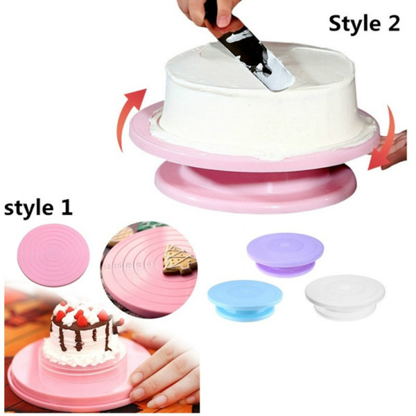 Cake Turntable Cake Plate Rotating Round Cake Decorating Tools