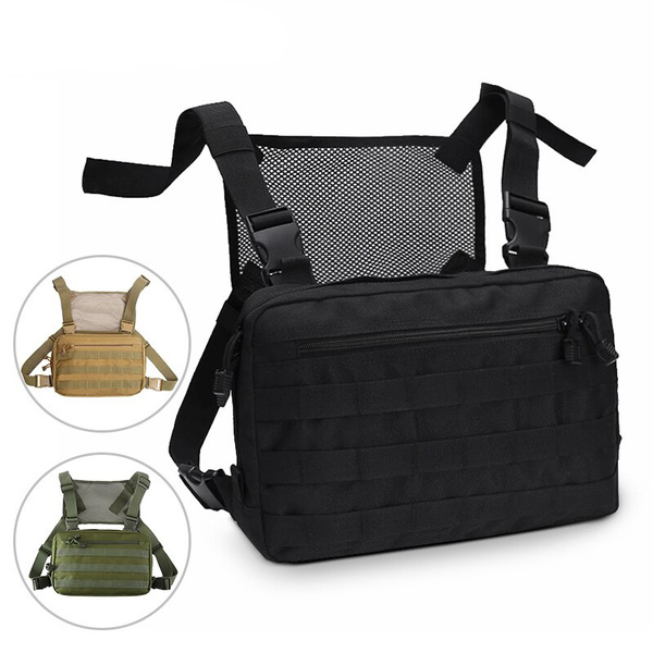 New Military Tactical Chest Rig Bag Backpack Men Adjustable Multi ...