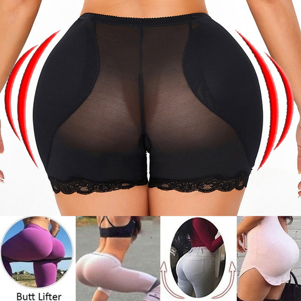 Crossdresser Padded Butt Lifter Shapewear Panties for Women Hip