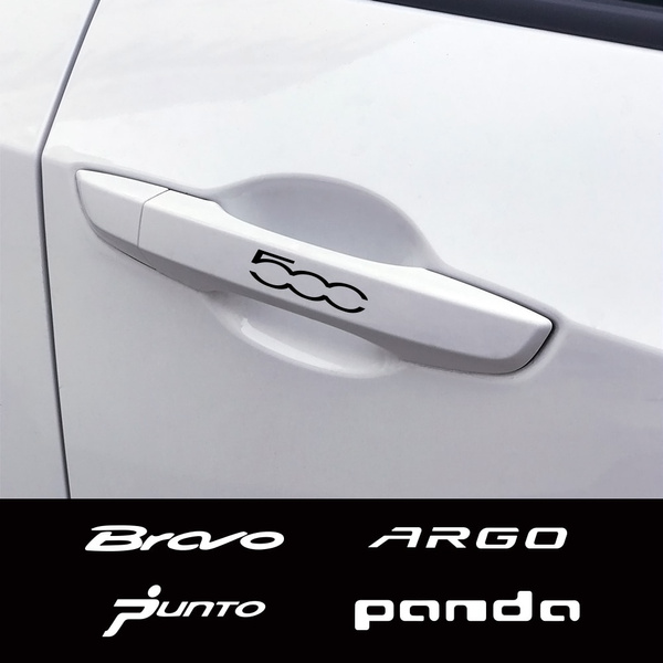 Car Handlebar Stickers Accessories for Fiat 500, ARGO BRAVO