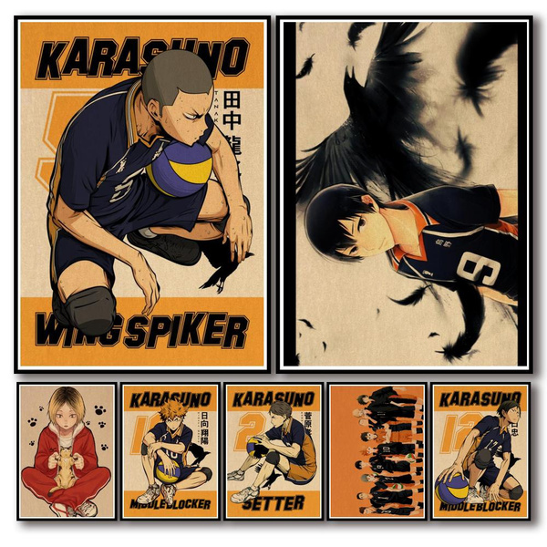 Haikyuu!! Anime Volleyball Birthday 10pcs Party Favors Backpack Stickers