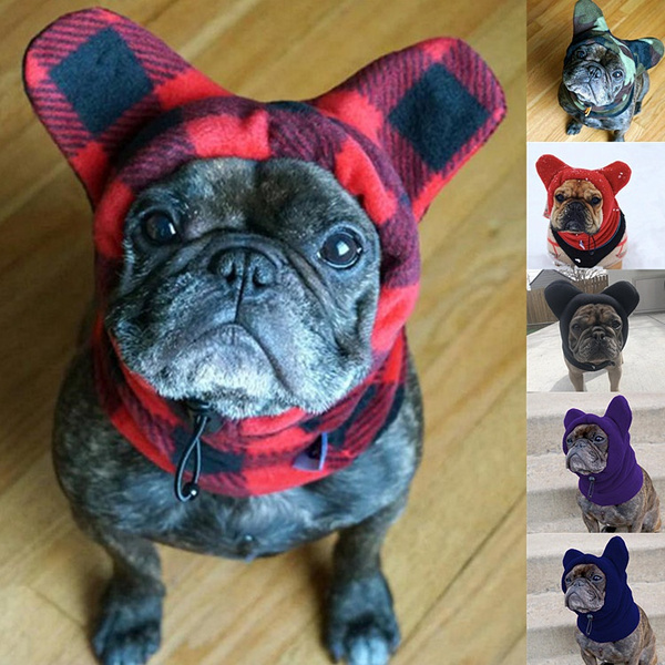 French bulldog store hat with ears