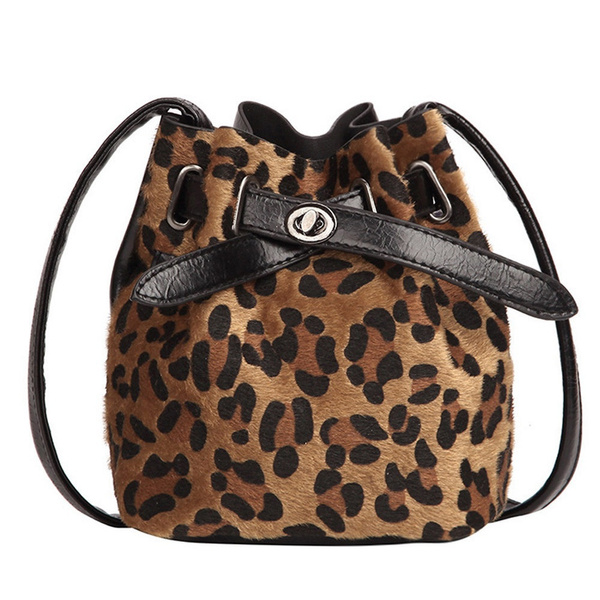 Buy Canvas Polyester Handbag large capacity soft surface attached with  hanging strap leopard Sold By PC (Khaki) at Amazon.in