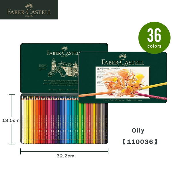 Faber Castell 1100 Preminium Quality Artist Grade Oil Paint Colored