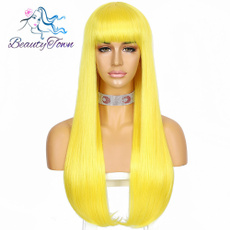 wig, Synthetic Lace Front Wigs, yellowwig, Fashion